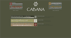 Desktop Screenshot of cabana.at